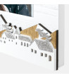 Moldura Zermatt 10x15 (Detalhe casas com neve)