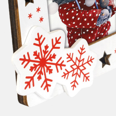 Pendente de Natal Valdai WHITE (Detalhe)