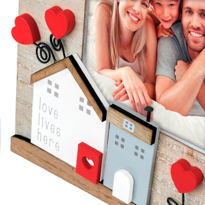 Moldura White Mãe 10x15 - horizontal personalizável