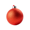 Bola de Natal 7,5cm Vermelha