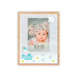 Moldura Ilaria azul 10x15