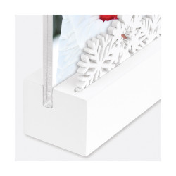 Moldura acrílica Serena 10x15 - horizontal personalizável