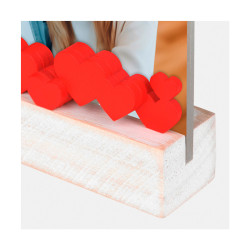 Moldura acrílica Serena 10x15 - horizontal personalizável