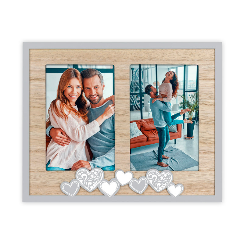 Moldura Lola 2x 10x15 - personalizável