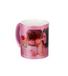 Caneca rosa personalizada