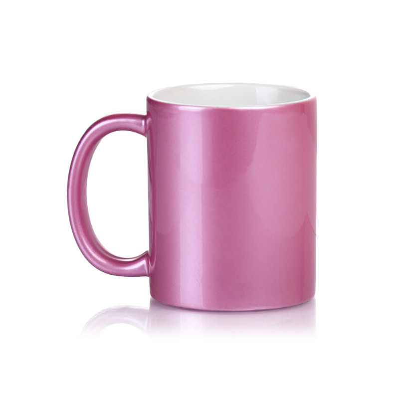 Caneca rosa para sublimação