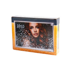 Moldura com neve personalizável