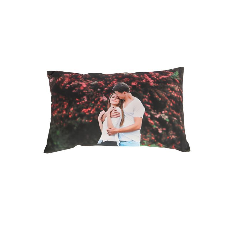 Almofada 30x50 branca personalizada