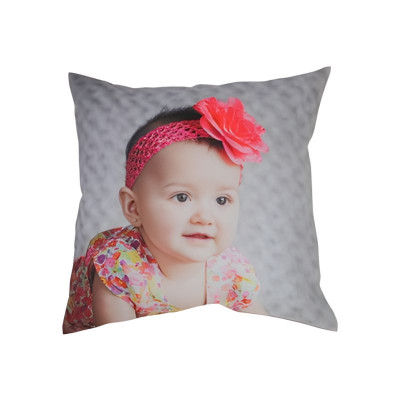 Almofada 35x35 branca personalizada