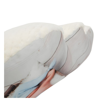 Almofada nuvem com pêlo personalizada