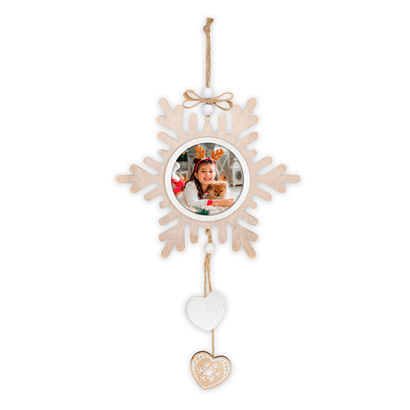 Pendente de Natal - Floco de Neve ERLING