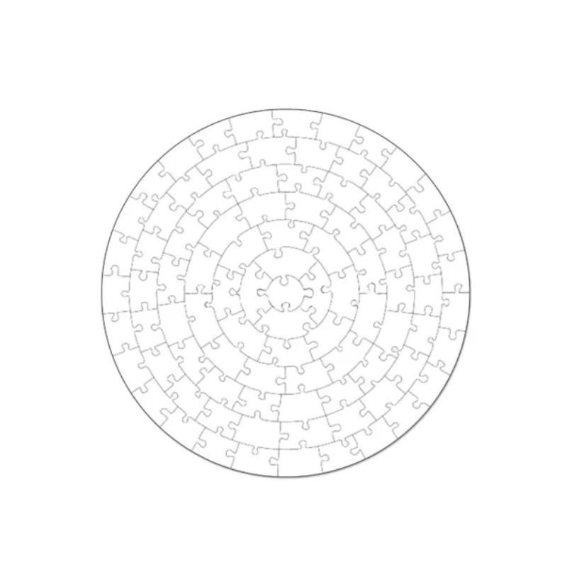 Puzzle redondo 200 peças para sublimação