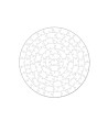 Puzzle redondo 200 peças para sublimação