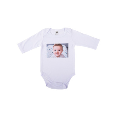 Body bebé manga comprida 12/18 personalizado