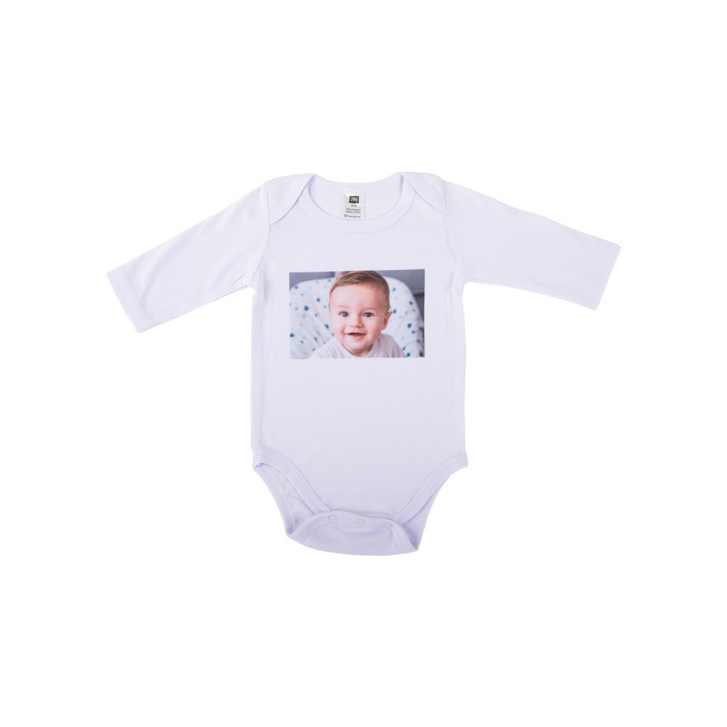 Body bebé manga comprida 12/18 personalizado
