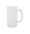 Caneca de cerveja em vidro para sublimação
