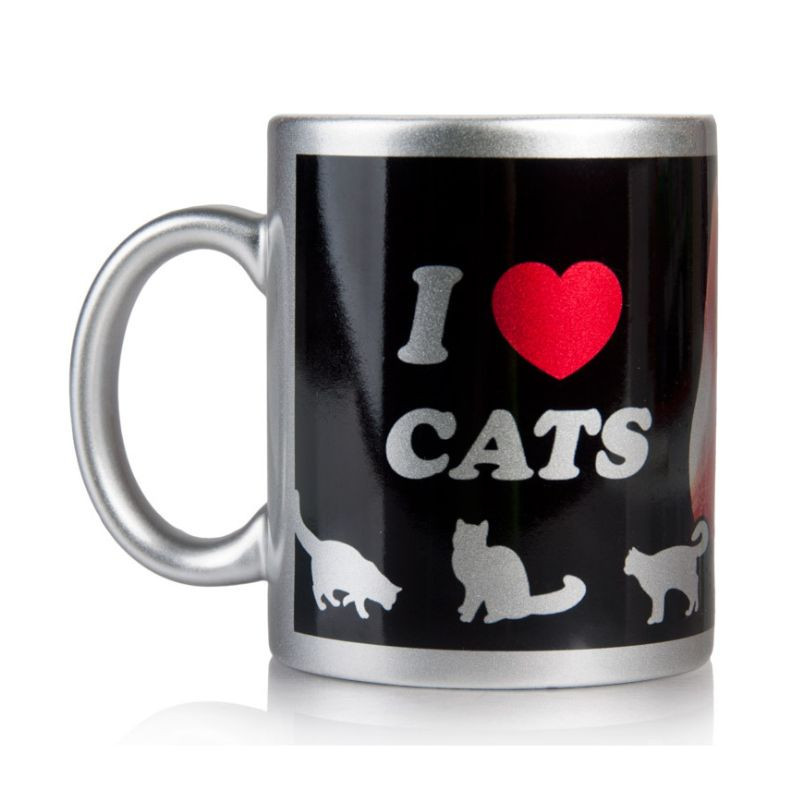 Caneca prateada personalizada