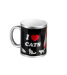 Caneca prateada personalizada