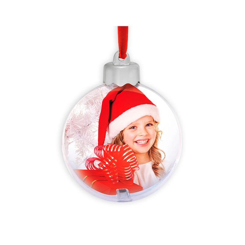 Bola de Natal 10cm personalizável
