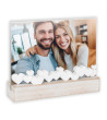 Moldura acrílica Serena 10x15 - horizontal personalizável