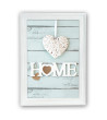 Moldura Vintage White
