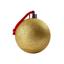 Bola de Natal 10cm Dourada personalizável