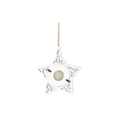 Pendente de Natal Heiko WHITE (Detalhe Traseira)