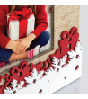 Moldura Quincy 10x15 (Detalhe Presentes e Neve)