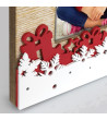Moldura Quincy 10x15 (Detalhe Presentes e Neve)